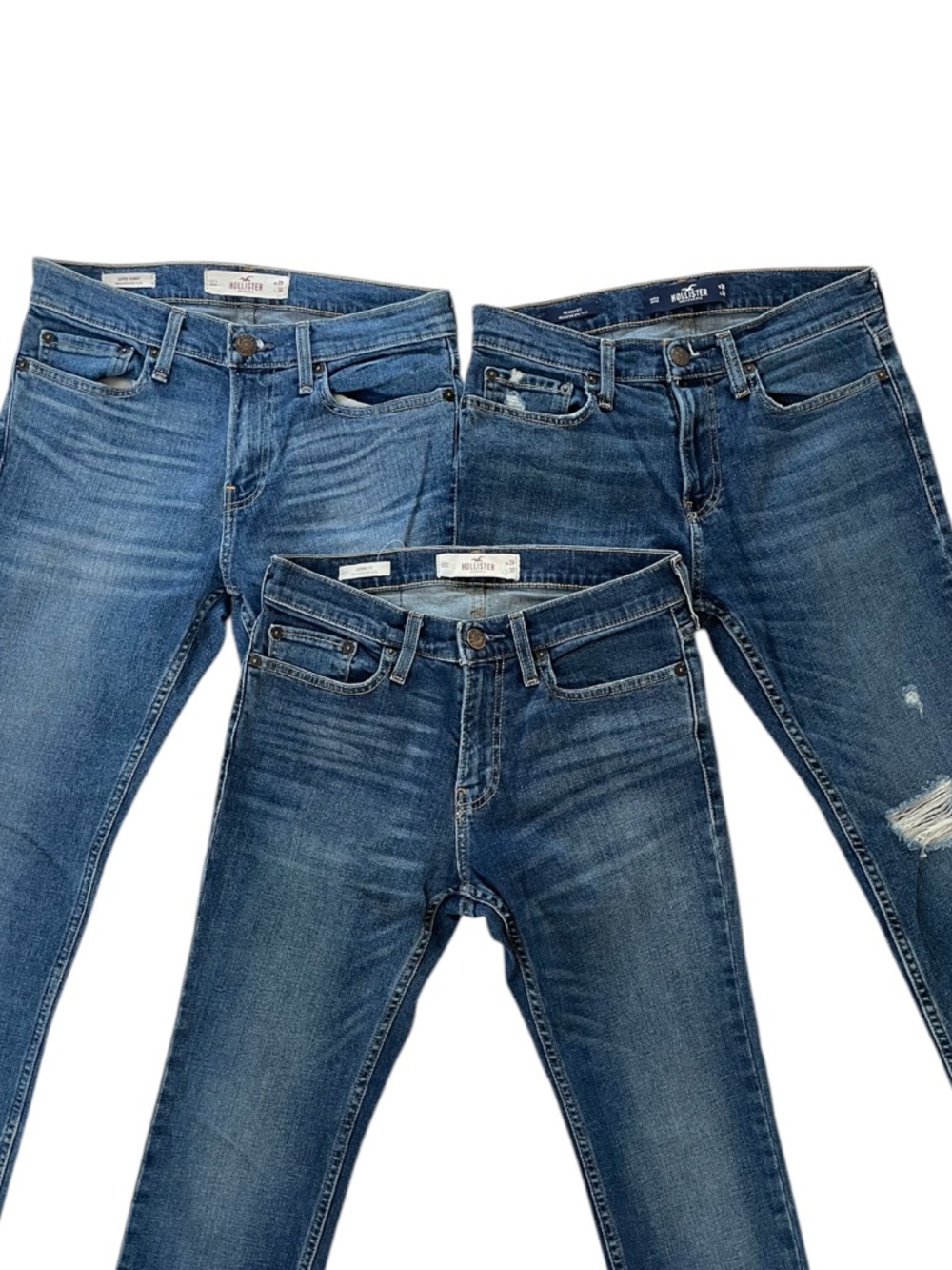 Hollister Skinny Fit Jeans Bundle Minimal Classic Preppy